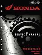 1997-2004 Honda Fourtrax Recon TRX250TE TM Service Manual