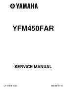 2002-2006 Yamaha YFR450FAR Service Manual LIT11616-16-01
