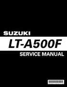 2003-2005 Suzuki LTA500F Service Manual