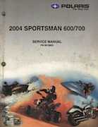 2004 Polaris Sportsman 600 700 Service Manual