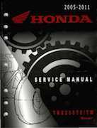 2005-2011 Honda Recon TRX250TE TM service manual