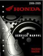 2006-2009 Honda TRX250EX TRX250X Service Manual