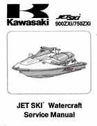 1995-1997 Kawasaki 750ZXi900ZXi Jet Ski Repair Manual.