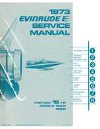 1973 Evinrude Fastwin 18HP Outboard Motors Service Manual P/N 4905