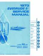 1973 Evinrude Lark 50HP Outboards Repair Manual Item Number 4908