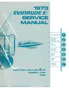 1973 Evinrude Yachtwin 4HP Outboard Motor Service Manual P/N 4902
