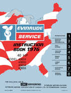 1976 Evinrude 40HP outboards Repair Manual P/N 406447