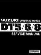 1977-2000 Suzuki DT5 6 8 Outboards Service Manual