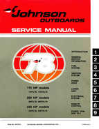 1978 Johnson 175, 200, 235 HP Outboard Repair Manual P/N JM7810