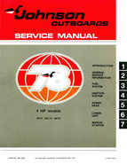 1978 Johnson 4HP outboards Repair Manual P/N JM7803