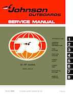 1978 Johnson 55 HP Outboards Repair Manual P/N 506997