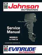 1992 Johnson Evinrude EN 9.9 thru 30 Repair Manual, P/N 508142
