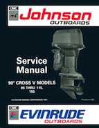 1992 Johnson Evinrude EN 90 deg. Cross V Repair Manual, P/N 508145