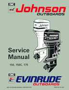1993 Johnson Evinrude ET 60 degrees LV Repair Manual, P/N 508286