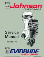 1993 Johnson Evinrude ET 60 thru 70 Repair Manual, P/N 508284