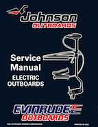 1996 Johnson Evinrude ED Electric Outboards Service Manual, P/N 507119
