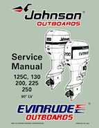 1997 Johnson Evinrude EU 125C, 130, 200, 225, 250 90 LV Repair Manual, P/N 507269