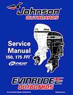 1998 Johnson Evinrude EC 150, 175 FFI Repair Manual, P/N 520211