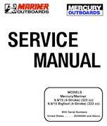 1998 Mercury 9.9 15HP 4stroke outboards factory service manual