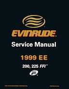 1999 EE Evinrude 200, 225 V6 FFI Outboards Repair Manual, P/N 787025