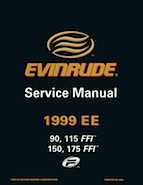 1999 EE 90, 115 FFI, 150, 175 V4, V6 FFI Outboards Repair Manual, P/N 787024