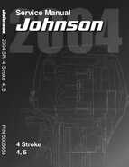 2004 Johnson SR 4stroke 4, 5HP Service Manual, P/N 5005653