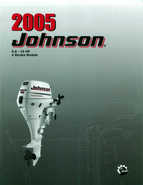 2005 SO Johnson 4 Stroke 9.9-15HP Outboards Repair Manual P/N 5005990