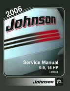 2006 SD Johnson 4 Stroke 9.9-15HP Outboards Repair Manual P/N 5006590