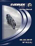 2008 Evinrude ETEC 200, 225, 250 HP 3.3 L Service Manual P/N 5007531