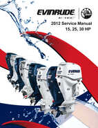 2012 Evinrude ETEC 15, 25, 30 HP Service Manual P/N 5008732