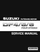 Suzuki 2002-2005 DF4 DF5 DF6 4Stroke Outboards Service Manual