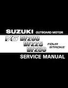 Suzuki DF200 DF225 DF250 V6 4Stroke Outboards Service Manual