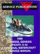 1999 Polaris PWC Genesis, Ficht, X45 Service Manual
