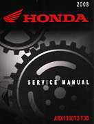2008 Honda Aquatrax ARX1500T3 T3D factory service manual