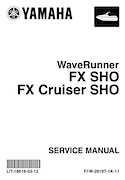 2008 Yamaha WaveRunner FX SHO FX Cruiser SHO Service Manual