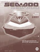 Bombardier SeaDoo 2002 factory shop manual volume 2
