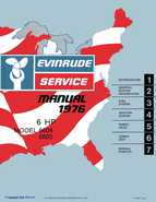 1976 Evinrude 6 HP Outboard Service Repair Manual P/N 5187