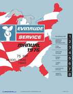1976 Evinrude 75 HP Service Repair Manual Outboards P/N 506730