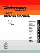 1977 Johnson 2HP Outboards Service Manual