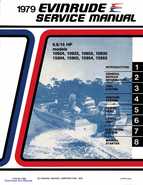 1979 Evinrude Outboard 9.9/15 HP Service Repair Manual Item No. 5426