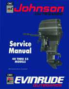 1990 Johnson Evinrude ES 40 thru 55, P/N 507872