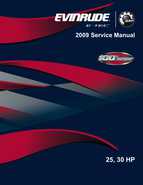 2009 Evinrude E-TEC 25, 30 HP Service Manual P/N 5007802