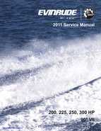 2011 Evinrude E-TEC 200, 250, 300 HP 90° V Service Manual P/N 5008334