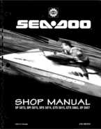 Bombardier SeaDoo 1995 factory shop manual