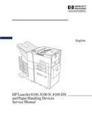 LaserJet 8100, 8100N, 8100DN and Paper Handling Devices - Service Manual