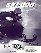 1999 SkiDoo Factory Shop Manual Volume Two