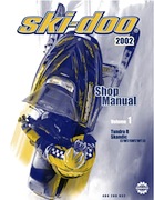 2002 SkiDoo Shop Manual Volume One
