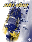 2002 SkiDoo Shop Manual Volume Two