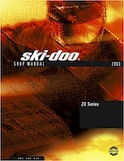 2003 SkiDoo ZX Series Factory Shop Manual