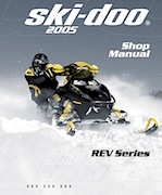 2005 SkiDoo REV Series Shop Manual